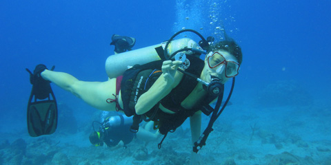 underwater treasure hunt
