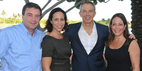 Tony Blair visit