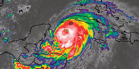 Hurricane Ivan doppler radar