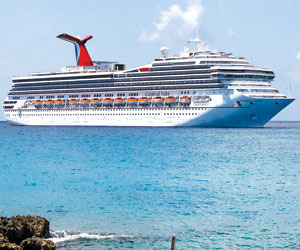 Carnival Cruise ship in George Town 300x250