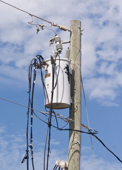electricity pole