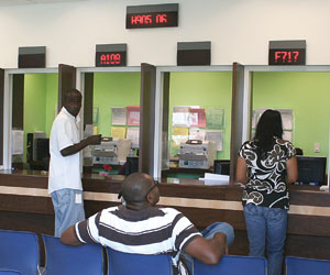 DVL waiting area Cayman 300x250