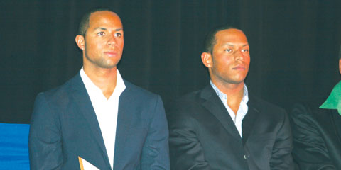 Fraser Brothers in suits cayman