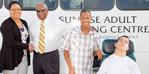 Sunrise Centre new bus